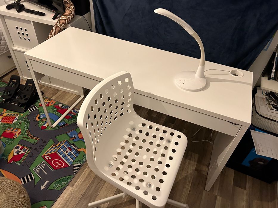 Lampka biurowa biała Alfa 1100 Interier Ricany