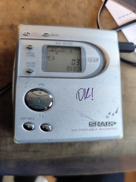 Mini Disc Sharp MD-MT 180/190 MDLP