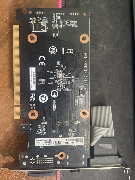 Відеокарта gigabyte GeForce GT710
