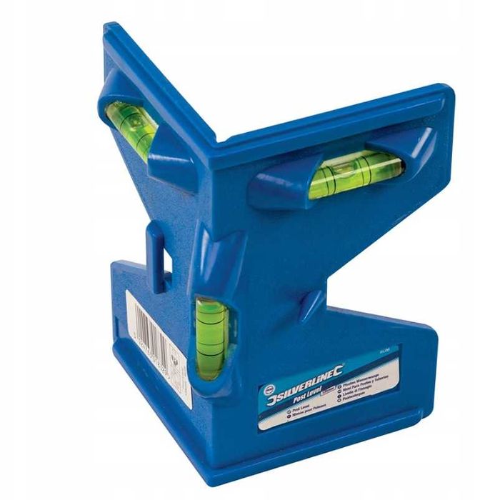 Poziomica do słupków 140 x 100 mm, Silverline SL05