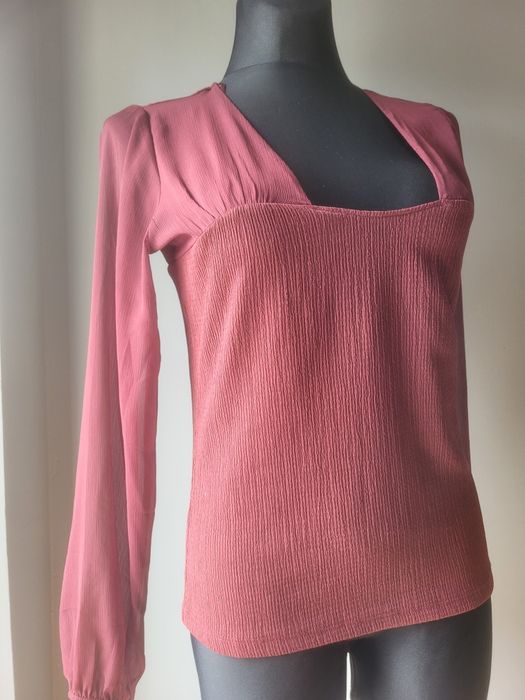 Bluzka Mohito roz. L kolor bordowy