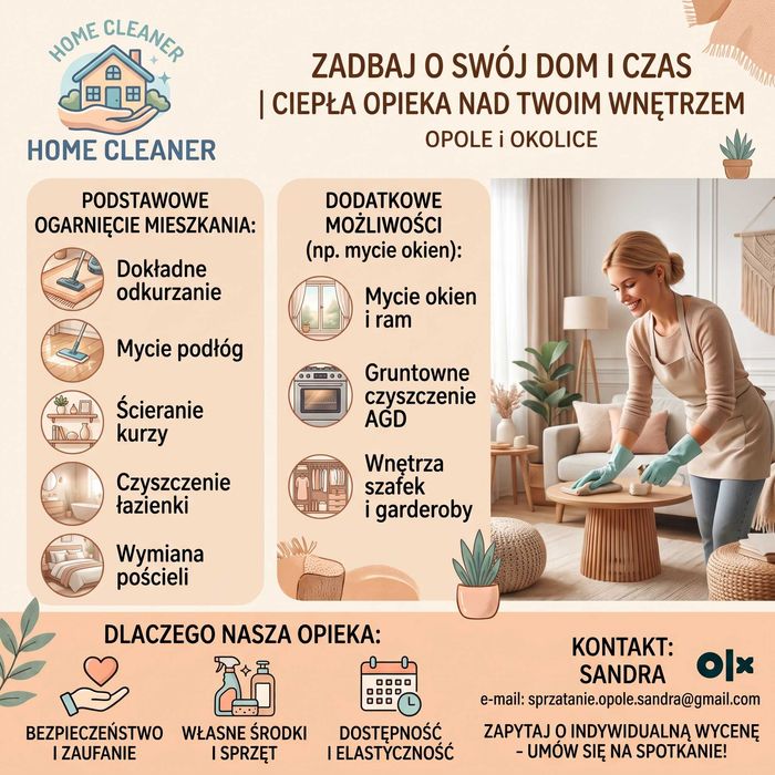 Perfekcyjna Czystość w Twoim Domu | Profesjonalne Sprzątanie Premium W Dobrej Cenie | Opole i Okolice