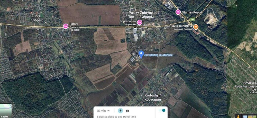 Земля, Промисловість, Кротошин, Пасіки Зубрицькі, Пустомитівський район, Львівська область