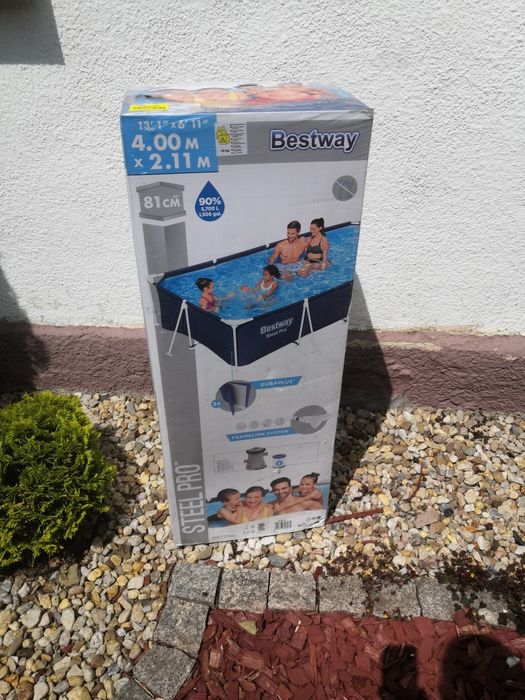 NOWY basen Bestway STEEL PRO 400 X 211 cm