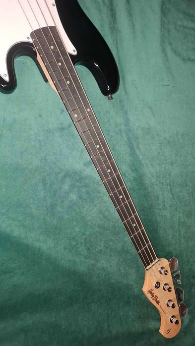 Gitara Basowa Harley Benton Precision Bass PB-20 Piano Black Standard