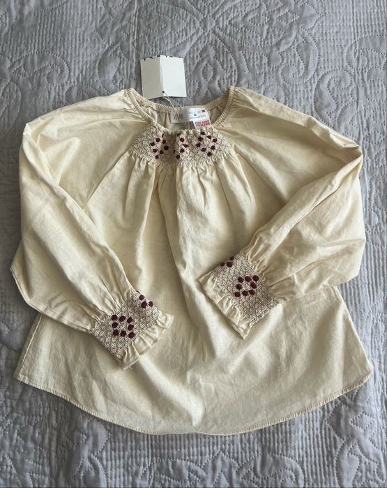 Сорочка zara на дівчинку 98