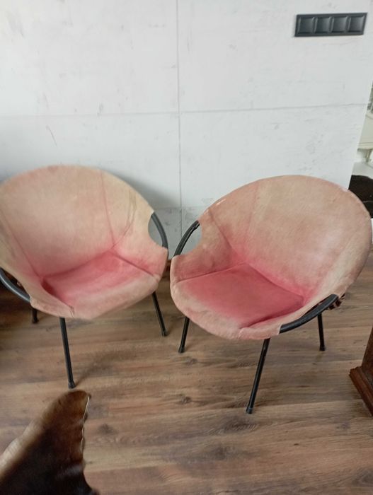 Fotel Balloon proj.dla Lusch&Co Niemcy lata 60