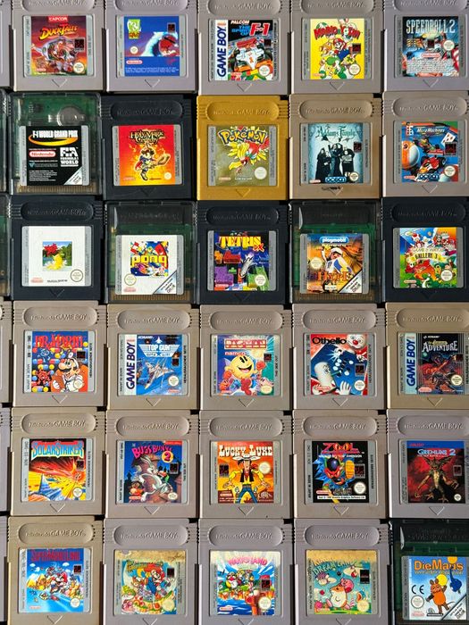 Gry Game boy Nintendo Mario Yoshi Duck Tales Pokemon GameBoy
