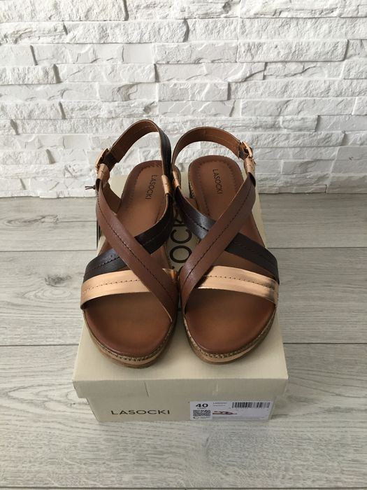 Sandały damskie Lasocki CCC r. 40 nowe z metką