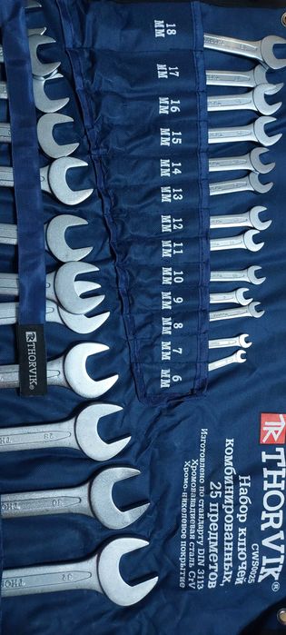 Набор ключей комбинированных THORVIK CWS0025