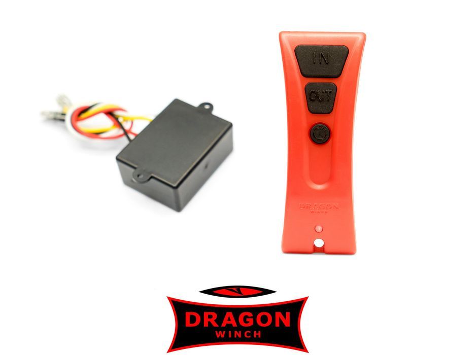 PILOT BEZPRZEWODOWY wyciągarki radiowy Dragon Winch 12V 24V
