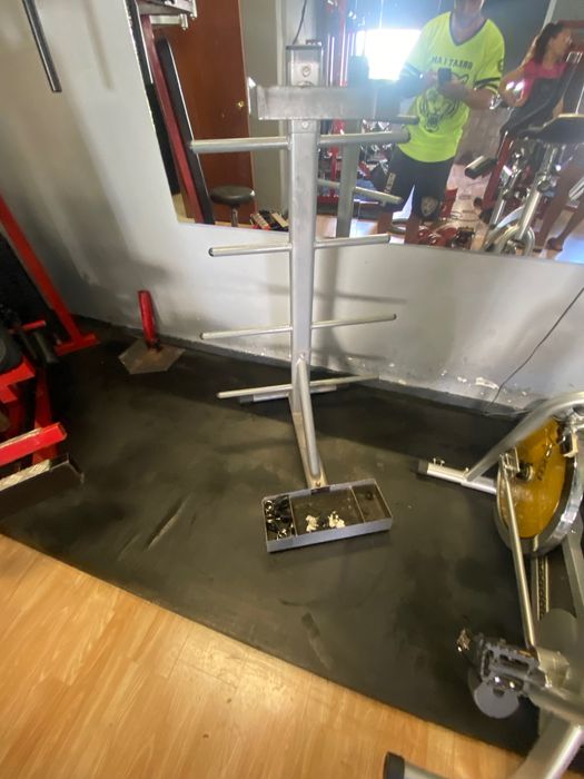 Suporte de barras e discos