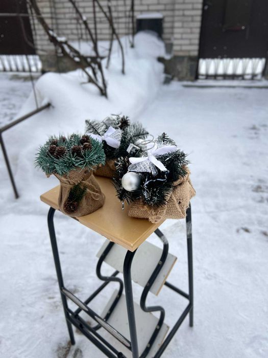 Новорічна прикраса до дому, в офіс, в квартиру