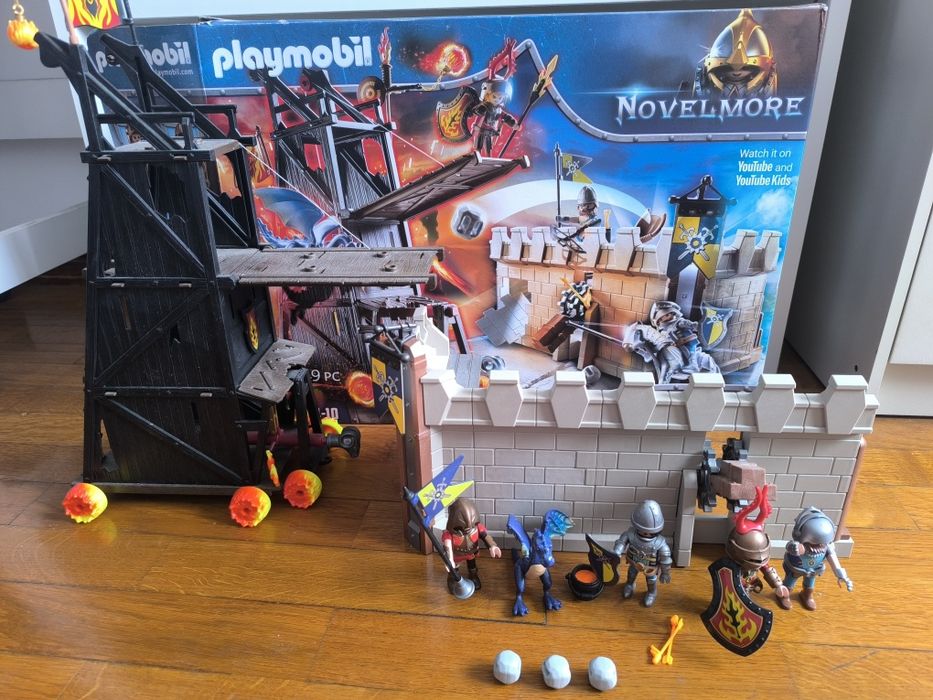 Vendo Playmobil Novelmore usado, sem o cavalo.