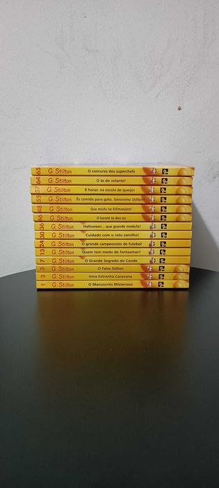 Livros Geronimo Stilton