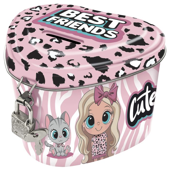 Skarbonka Z Kłódką Serce Best Friends 10. Nowy Produkt