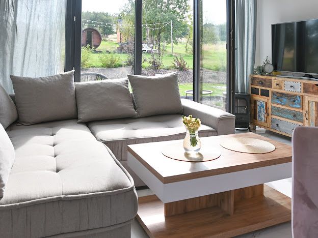 Domki w górach Izerskich sauna, jacuzzi, balia I beczka do schładzania