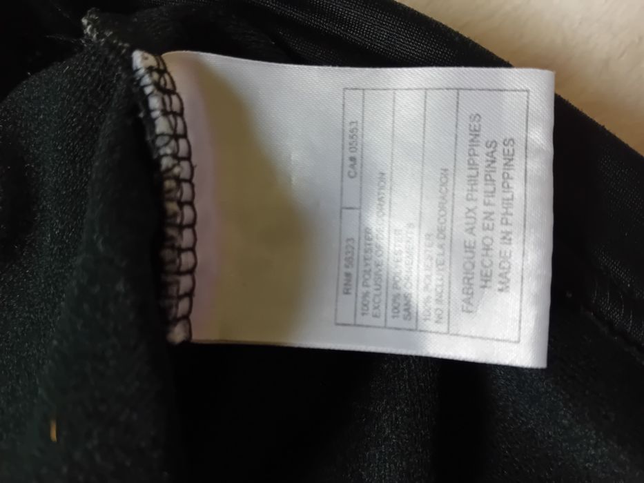 #Nike T-shirt czarny szary długi rękaw XL