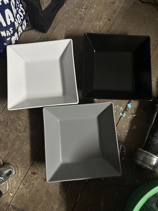 Pratos quadrados