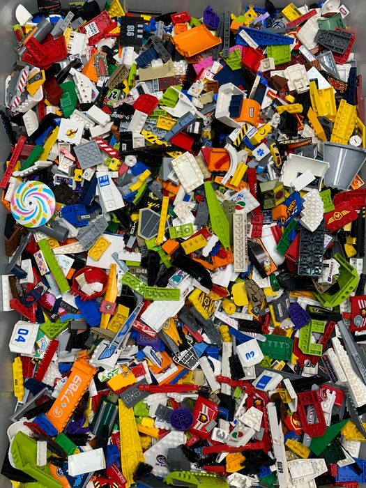 Lego klocki zestaw 13 kg Nadruk / Naklejka