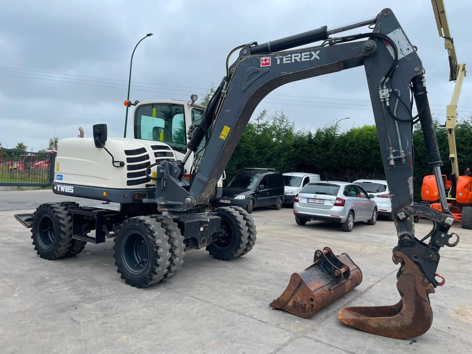 Terex TW85 колісний Екскаватор