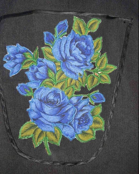 Женская сумка ШОППЕР (из денима)