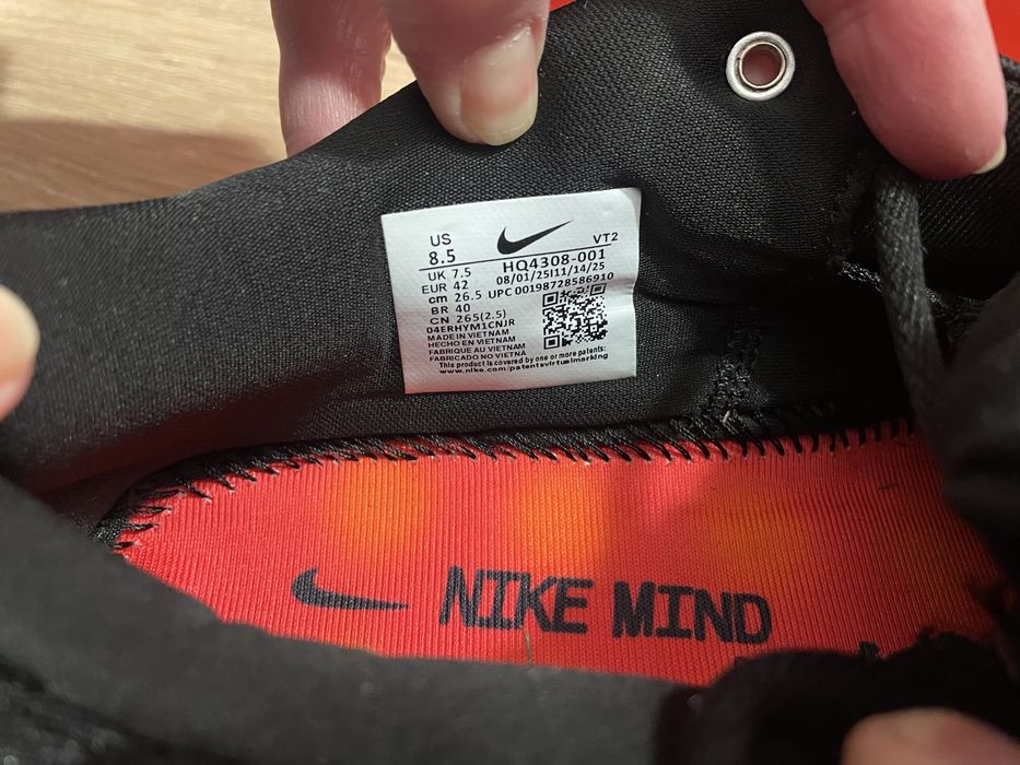 Nike Mind 002 Huper Crimson 41-45 в наявності