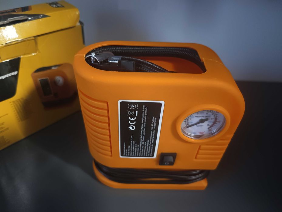 Компрессор воздушный AP-090 150PSI 12l/m 60W Новый! Мощный