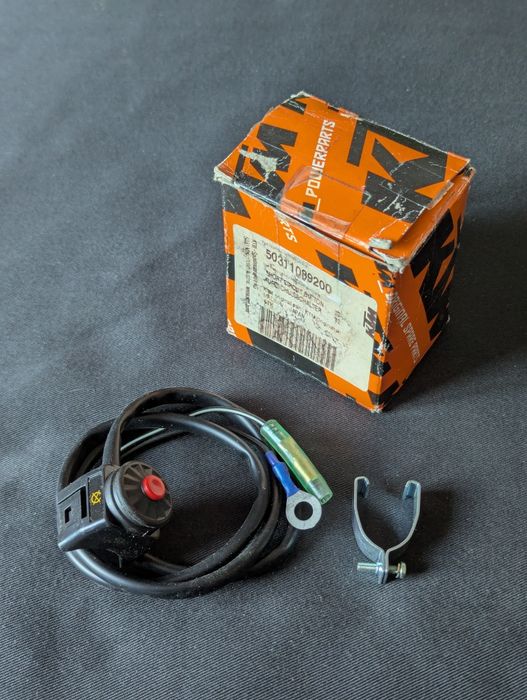 Botão de Stop / Kill Switch KTM Original (Powerparts)
