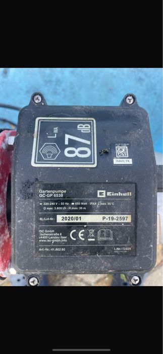 Bomba de agua Einhell