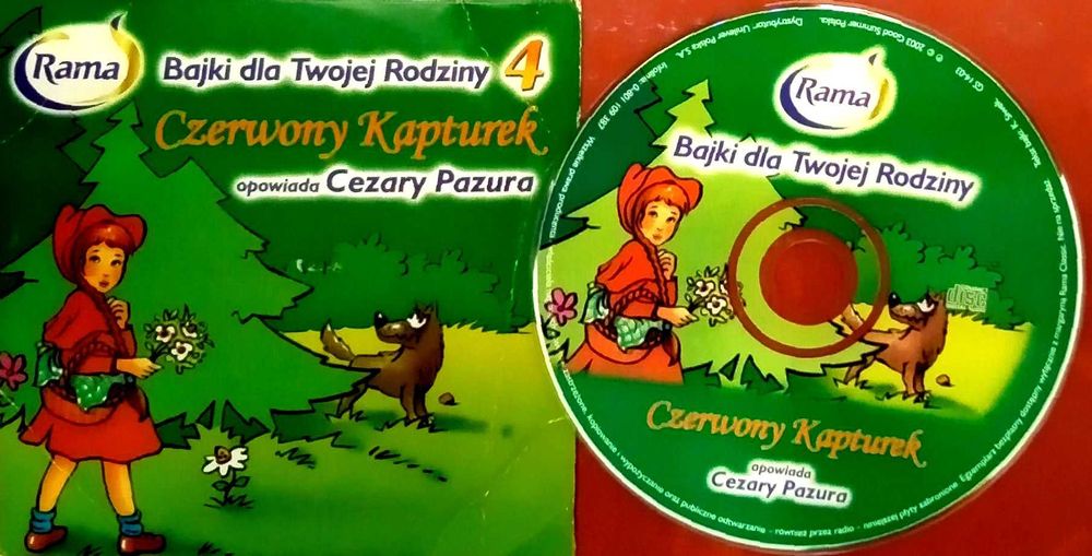 432 CD Czerwony Kapturek (czyta Cezary Pazura) (P) (115)