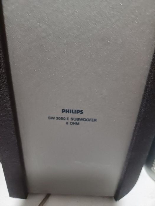 Leitor dvd Philips MTS3050 com 5 colunas e subwoofer