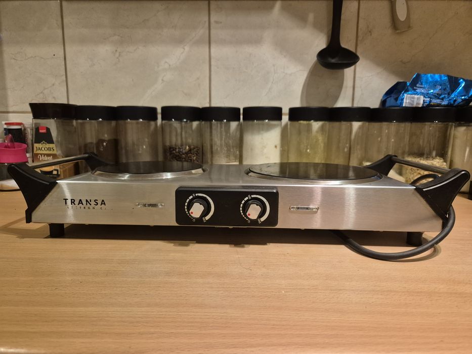 Kuchenka elektryczna ceramiczna dwupalnikowa