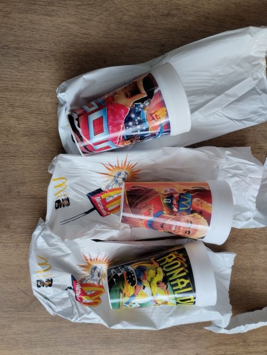 3 kubki FIFA Word Cup McDonald's