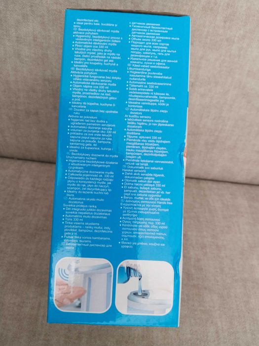 Bezdotykowy dozownik do mydła 330ml