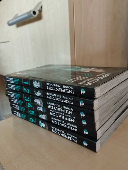 Manga inspektor akane tsunemori 1-6 + zakładka i jedna manga gratis