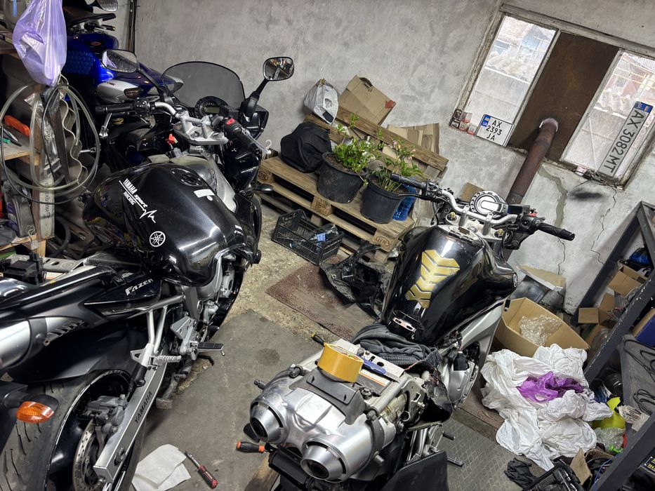 Yamaha фара обтікач ,приборка fz6 xj6