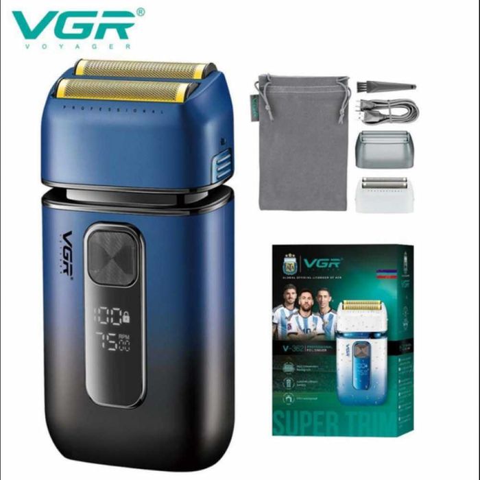 Бритва Шейвер VGR V-362 для сухого и влажного бритья Электробритва