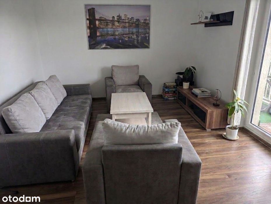 57 m² | 2 duże pokoje | balkon | 2 min do PKP Ligota