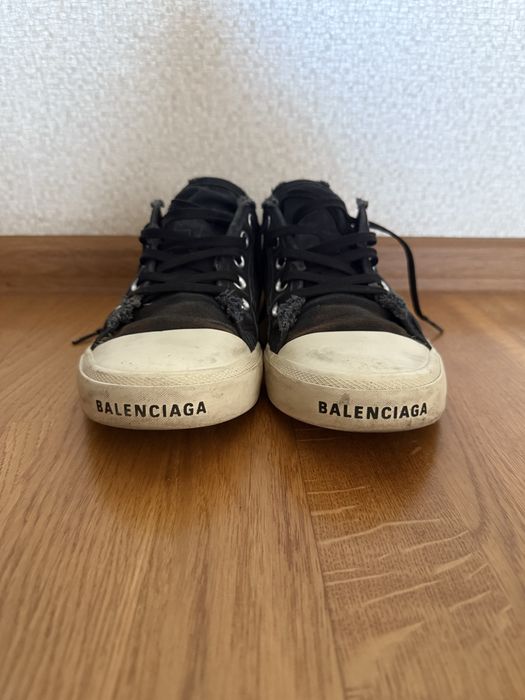 Кеди Balenciaga Paris Low Top Sneakers Black