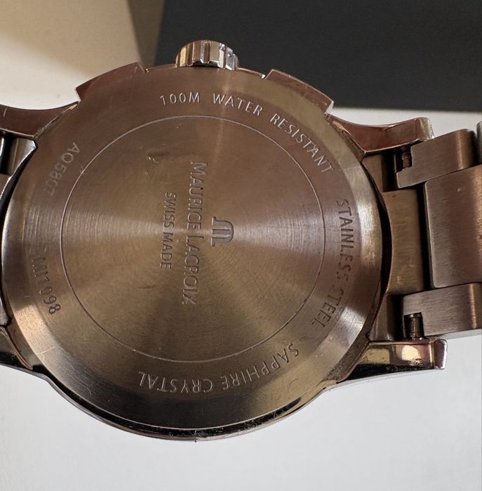 Relógio Maurice Lacroix Miros Chronograph Quartz – Full Set