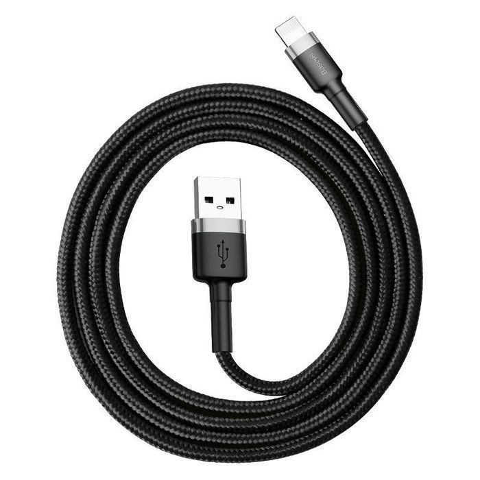 Kabel Baseus Cafule Lightning 1m 2,4A Nylonowy DO iPhone iPad