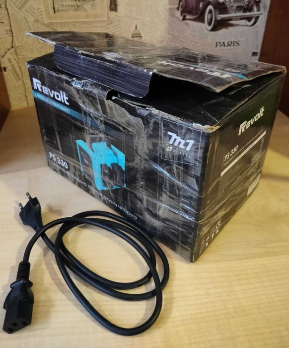 Зарядна станція інверторна акумуляторна Revolt PS 330. Нова.