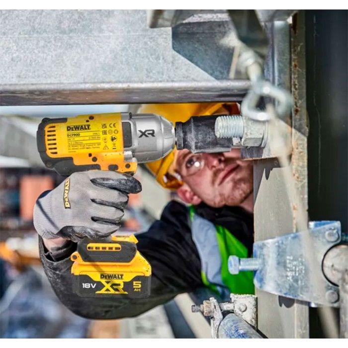 Акумуляторний ударний гайковерт DeWALT DCF900P2T, 2 акб 18V 1396 HM