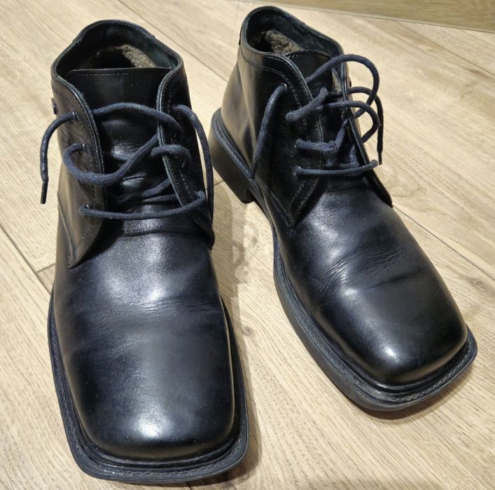 Męskie ocieplane buty GINO ROSSI skóra stan idealny r.43