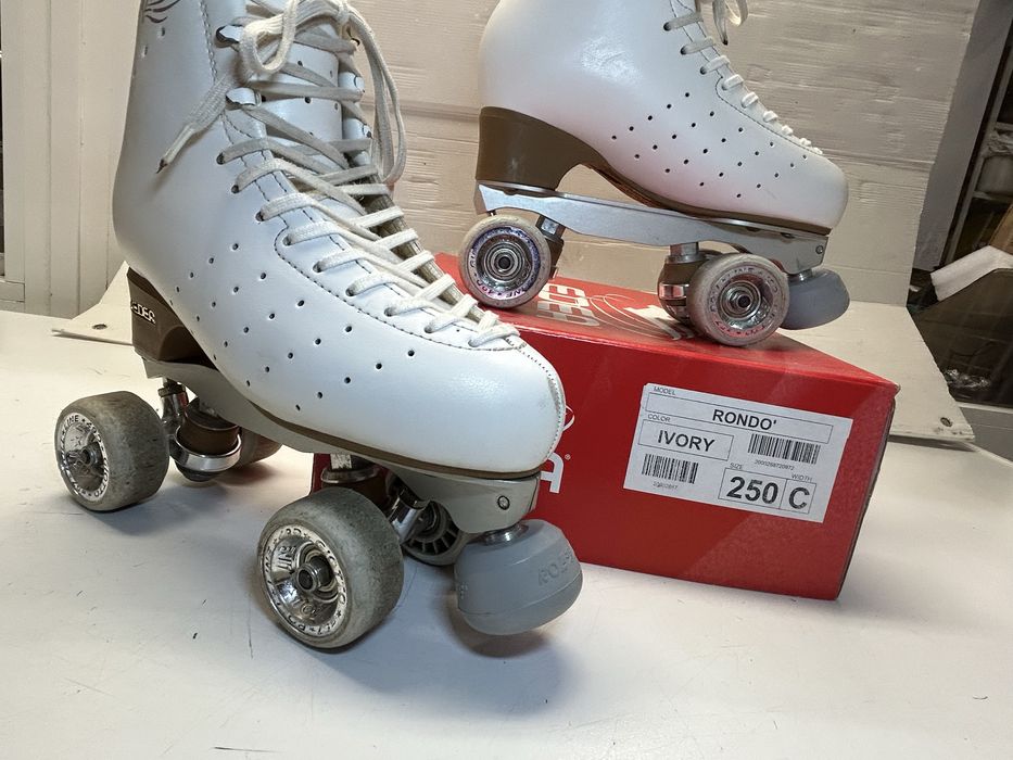 Patins EDEA 250, modelo RONDO, patinagem artistica