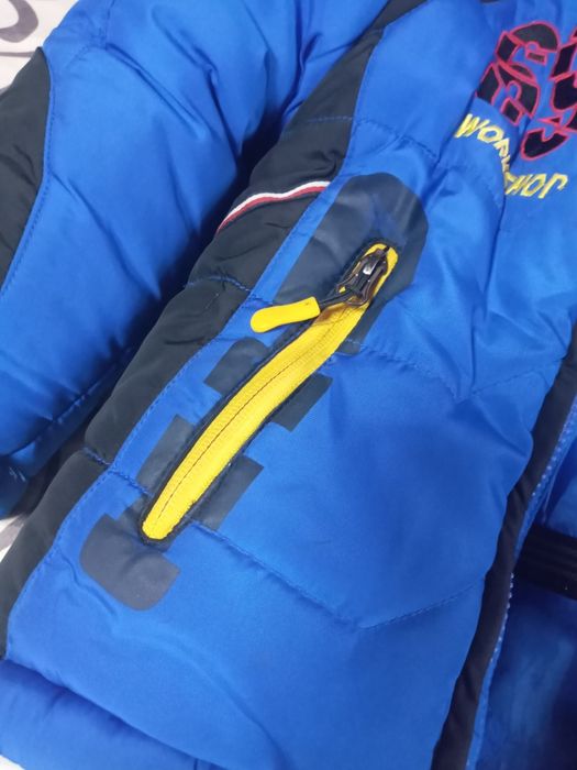 Куртка зимова(комбінезон) на хлопчика