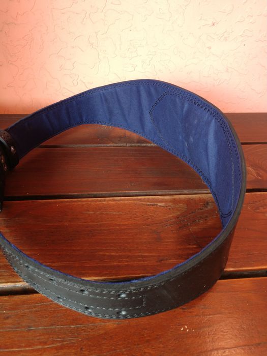 Черес шкіряний, ручної роботи пояс з шкіри, радикулітний пояс, пасок