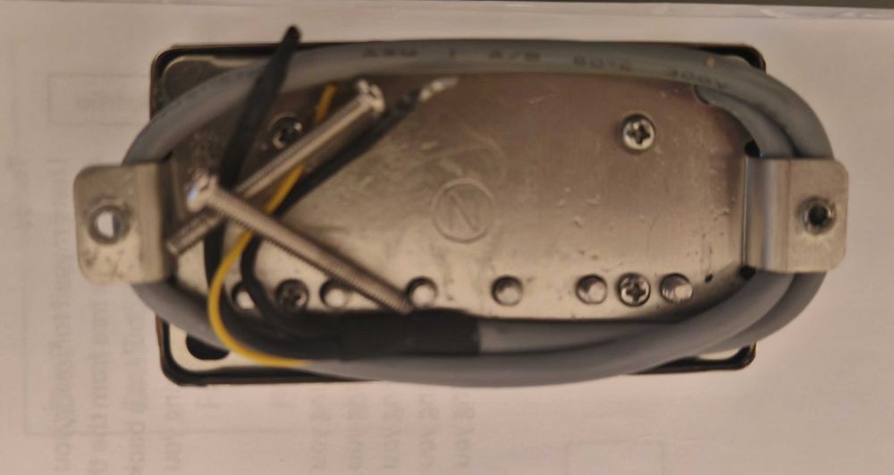 Pickup humbucker Fender design Alnico