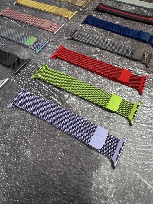 Ремінець Міланська петля Apple Watch Миланская петля Milanese loop